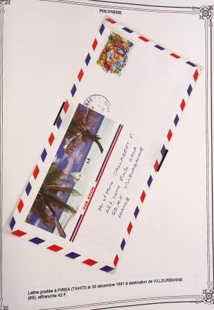 1893-2000 Collection de timbres commençant par Tahiti