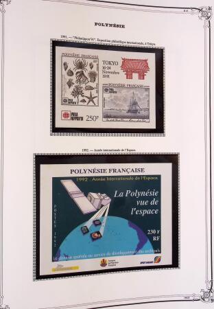 1893-2000 Collection de timbres commençant par Tahiti
