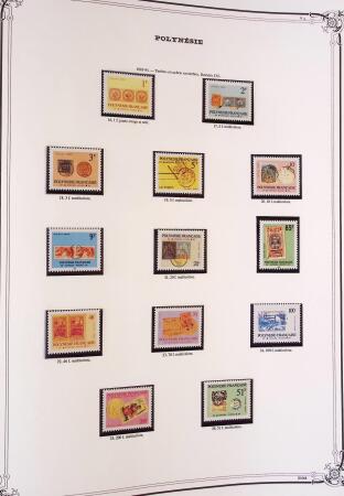 1893-2000 Collection de timbres commençant par Tahiti