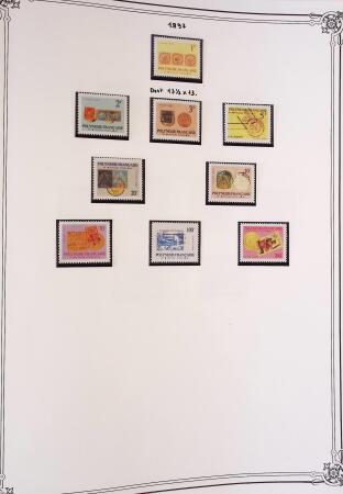 1893-2000 Collection de timbres commençant par Tahiti