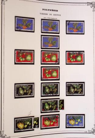 1893-2000 Collection de timbres commençant par Tahiti