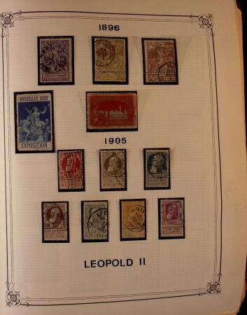 Collection timbres neuf et obl. de Belgique +qq lettres
