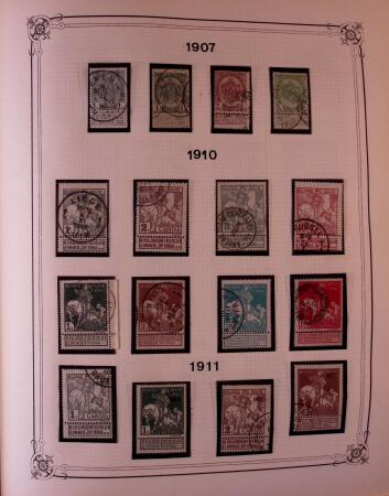 Collection timbres neuf et obl. de Belgique +qq lettres