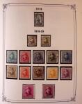 Collection timbres neuf et obl. de Belgique +qq lettres