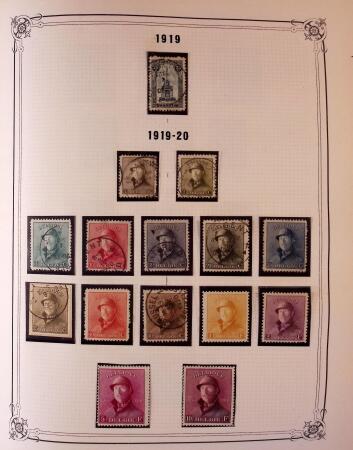 Collection timbres neuf et obl. de Belgique +qq lettres