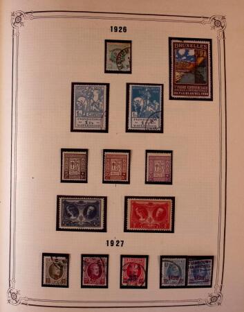 Collection timbres neuf et obl. de Belgique +qq lettres