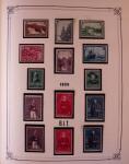 Collection timbres neuf et obl. de Belgique +qq lettres