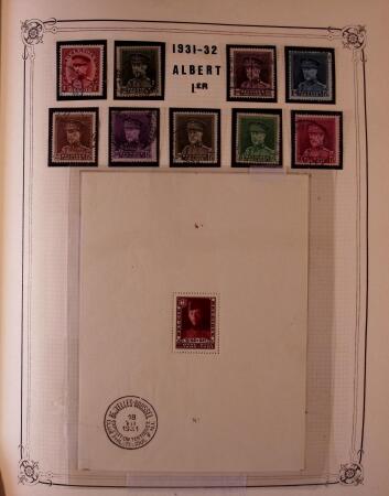 Collection timbres neuf et obl. de Belgique +qq lettres