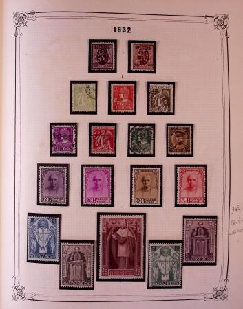 Collection timbres neuf et obl. de Belgique +qq lettres