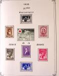 Collection timbres neuf et obl. de Belgique +qq lettres