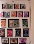 Collection timbres neuf et obl. de Belgique +qq lettres
