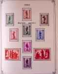 Collection timbres neuf et obl. de Belgique +qq lettres