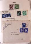 Collection timbres neuf et obl. de Belgique +qq lettres