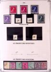 Collection timbres neuf et obl. de Belgique +qq lettres