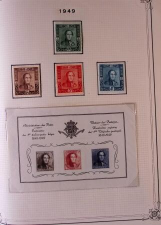 Collection timbres neuf et obl. de Belgique +qq lettres