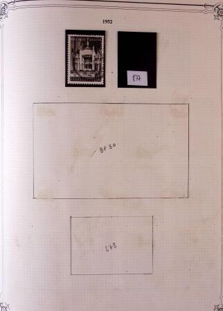 Collection timbres neuf et obl. de Belgique +qq lettres