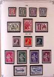 Collection timbres neuf et obl. de Belgique +qq lettres
