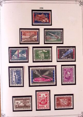 Collection timbres neuf et obl. de Belgique +qq lettres