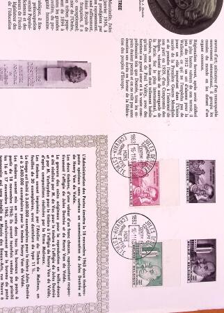 Collection timbres neuf et obl. de Belgique +qq lettres