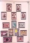 Collection timbres neuf et obl. de Belgique +qq lettres