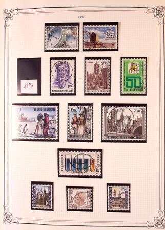 Collection timbres neuf et obl. de Belgique +qq lettres