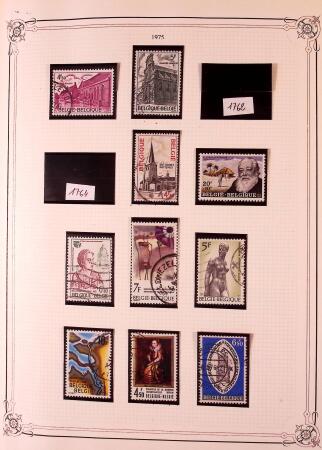 Collection timbres neuf et obl. de Belgique +qq lettres