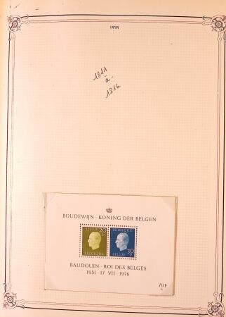 Collection timbres neuf et obl. de Belgique +qq lettres