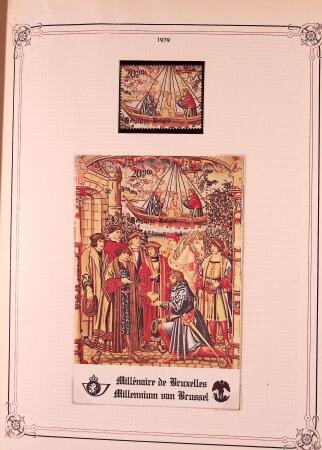Collection timbres neuf et obl. de Belgique +qq lettres