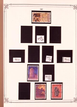 Collection timbres neuf et obl. de Belgique +qq lettres
