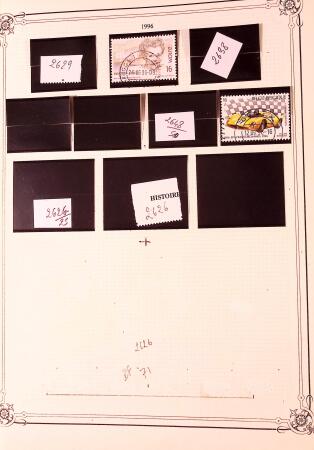 Collection timbres neuf et obl. de Belgique +qq lettres