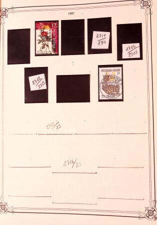 Collection timbres neuf et obl. de Belgique +qq lettres