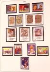 Collection timbres neuf et obl. de Belgique +qq lettres