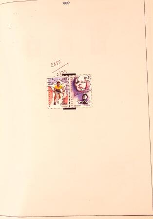 Collection timbres neuf et obl. de Belgique +qq lettres