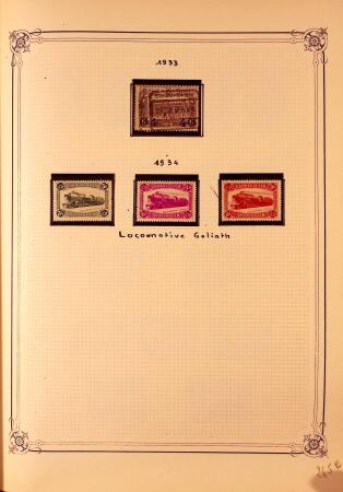 Collection timbres neuf et obl. de Belgique +qq lettres