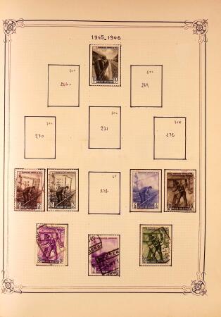 Collection timbres neuf et obl. de Belgique +qq lettres