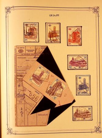 Collection timbres neuf et obl. de Belgique +qq lettres