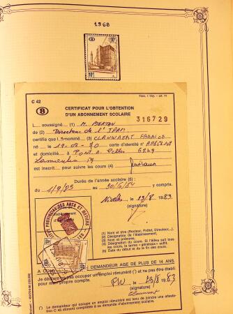 Collection timbres neuf et obl. de Belgique +qq lettres