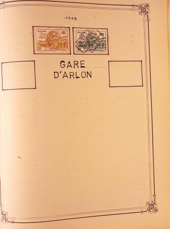 Collection timbres neuf et obl. de Belgique +qq lettres