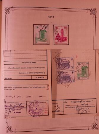 Collection timbres neuf et obl. de Belgique +qq lettres
