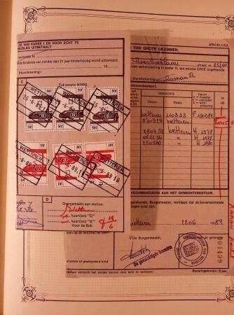 Collection timbres neuf et obl. de Belgique +qq lettres
