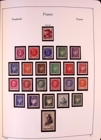 Collection timbres neuf de France en 3 albums