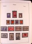Collection timbres neuf de France en 3 albums