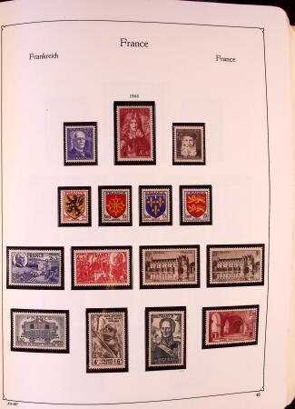 Collection timbres neuf de France en 3 albums