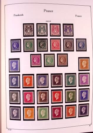 Collection timbres neuf de France en 3 albums
