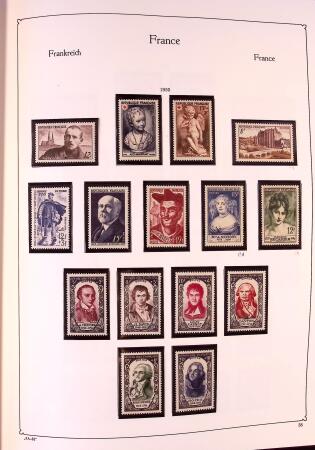 Collection timbres neuf de France en 3 albums
