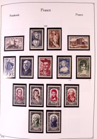 Collection timbres neuf de France en 3 albums