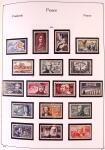 Collection timbres neuf de France en 3 albums