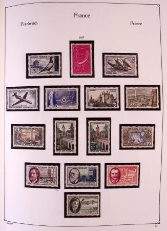 Collection timbres neuf de France en 3 albums