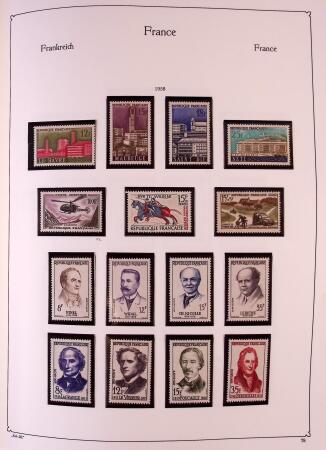 Collection timbres neuf de France en 3 albums