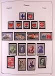 Collection timbres neuf de France en 3 albums